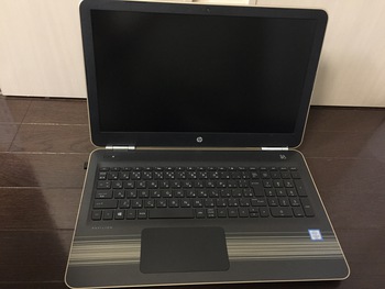hpノートパソコンを買取いたしました。