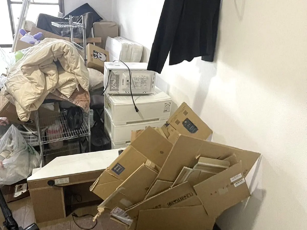 マンション5階からの家財一式の搬出・回収のご依頼｜福岡の不用品回収 