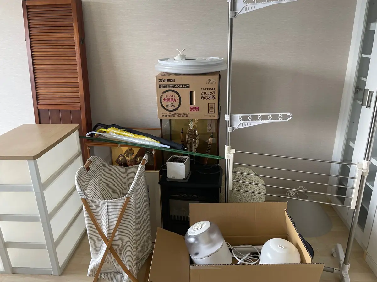 「お急ぎの不用品処分をご依頼いただきました」作業写真